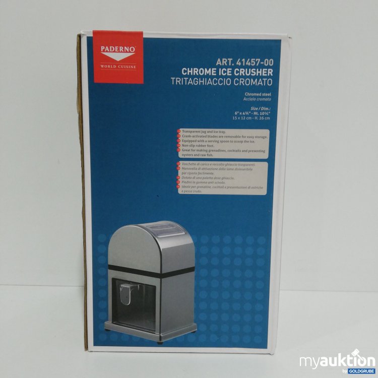 Artikel Nr. 385739 Artikel Nr. 385739: Paderno Chrome Ice Crusher 41457 00