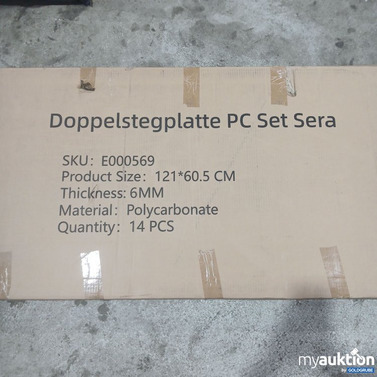 Artikel Nr. 440739 Artikel Nr. 440739: Doppelstegplatte PC Set Sera E000569 14Stk