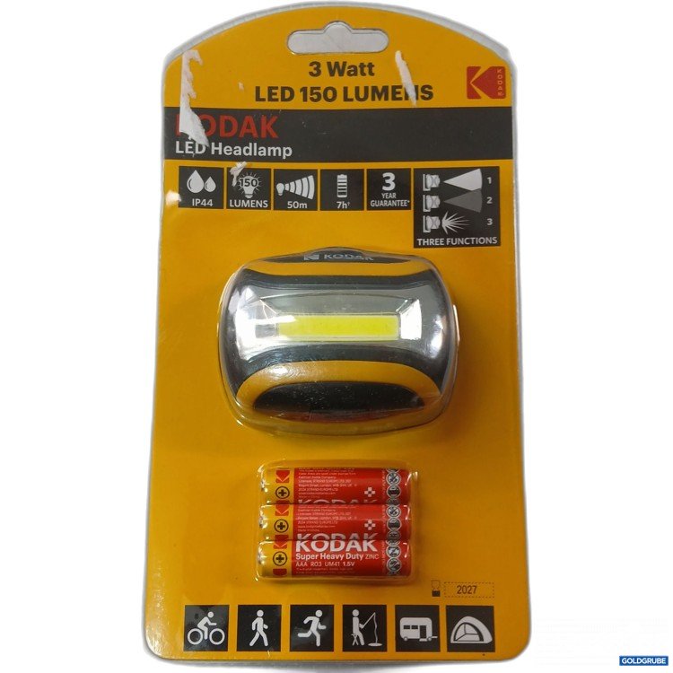 Artikel Nr. 443739: Kodak LED Kopflampe inklusive 3 Batterien, 