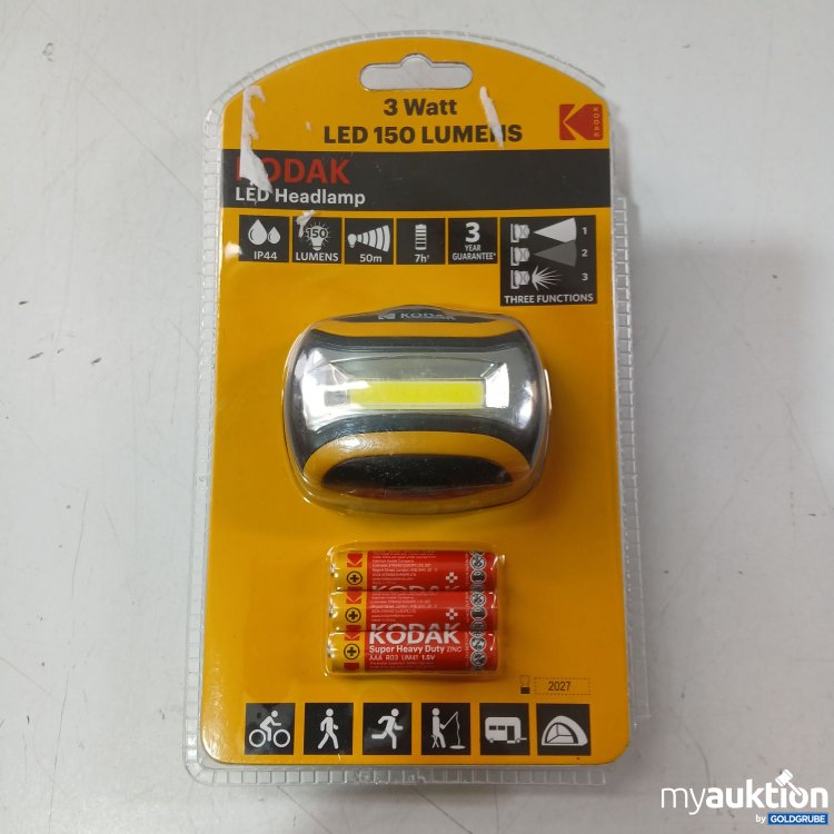 Artikel Nr. 443739: Kodak LED Kopflampe inklusive 3 Batterien, 