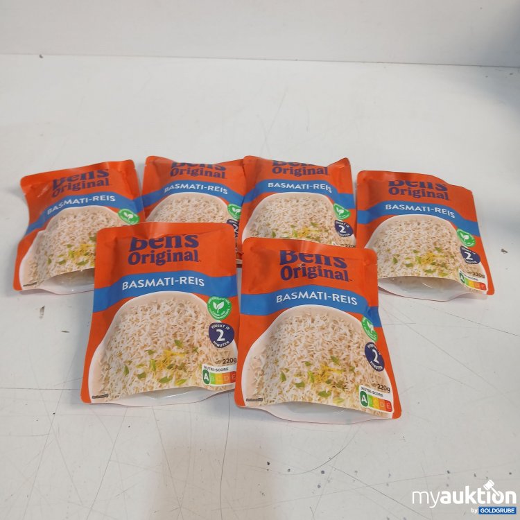 Artikel Nr. 463739: Ben's Original Basamati-Reis 6x220g