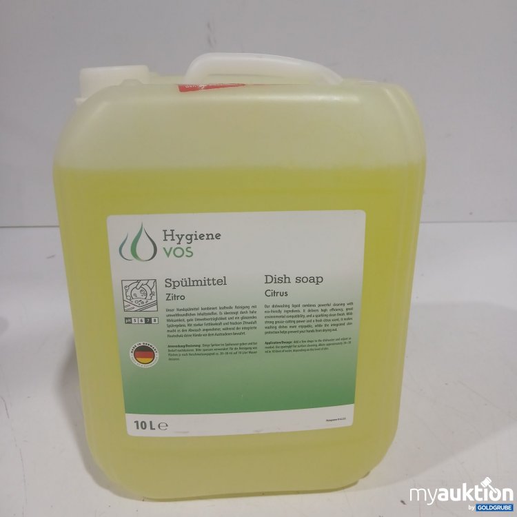 Artikel Nr. 465739: Hygiene vos Spülmittel Citrus 10L