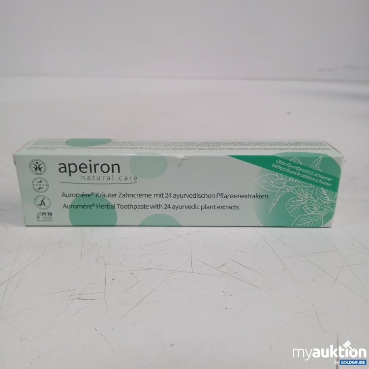 Artikel Nr. 466739 Artikel Nr. 466739: apeiron Auromère Kräuter Zahncreme 75ml