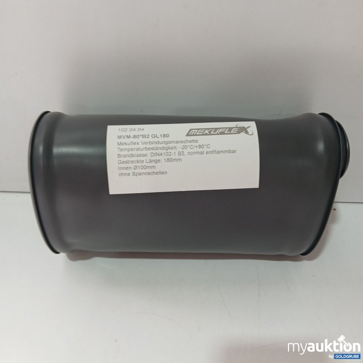 Artikel Nr. 518739: Mekuflex Verbindungsmanschette  MVM-80°B2 GL180. 2stk 