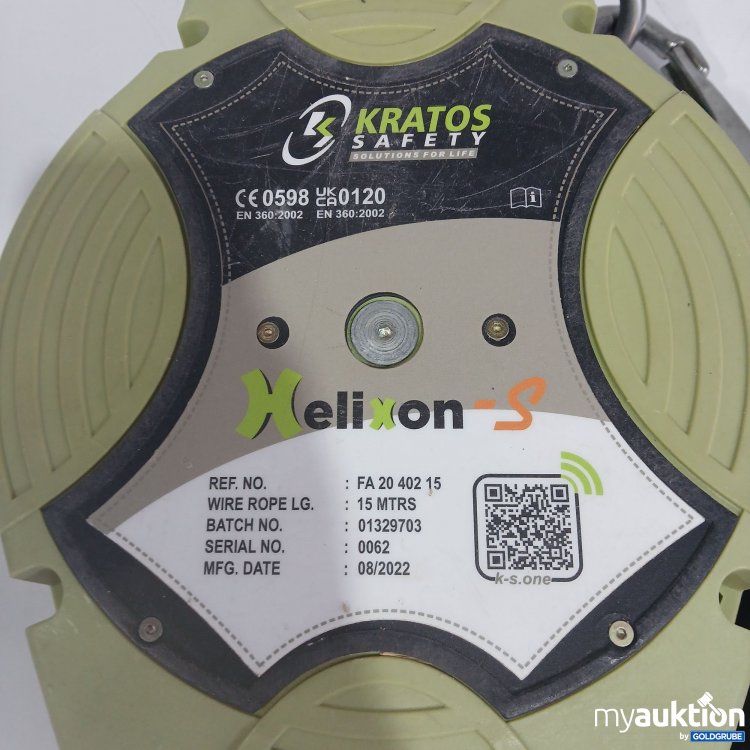 Artikel Nr. 833739 Artikel Nr. 833739: Kratos Safety Solutions for Life Helixon-S