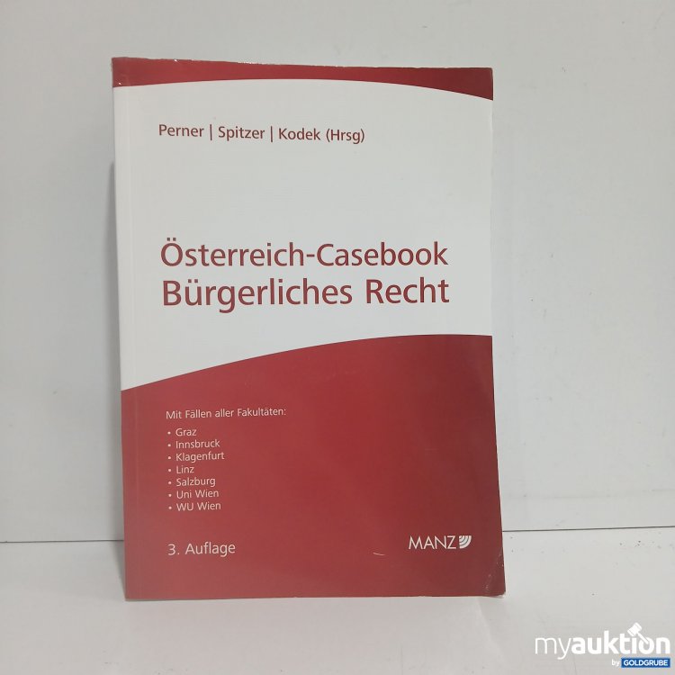 Artikel Nr. 855739: Manz Österreich Casebook Bürgerliches Recht 