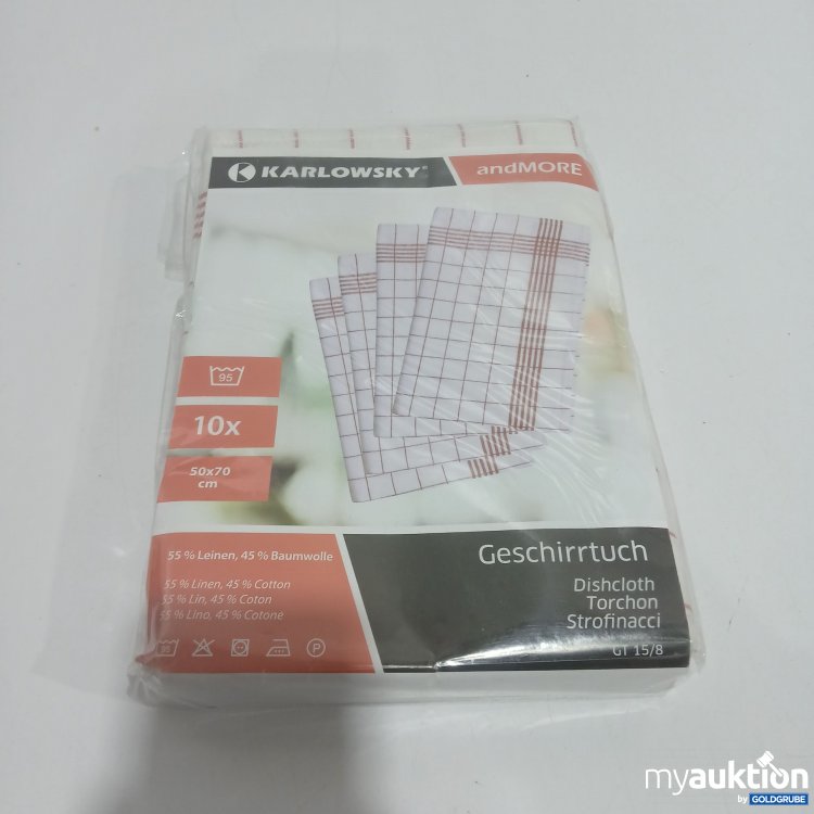 Artikel Nr. 871739: Karlowsky Geschirrtuch 10x 50x70cm