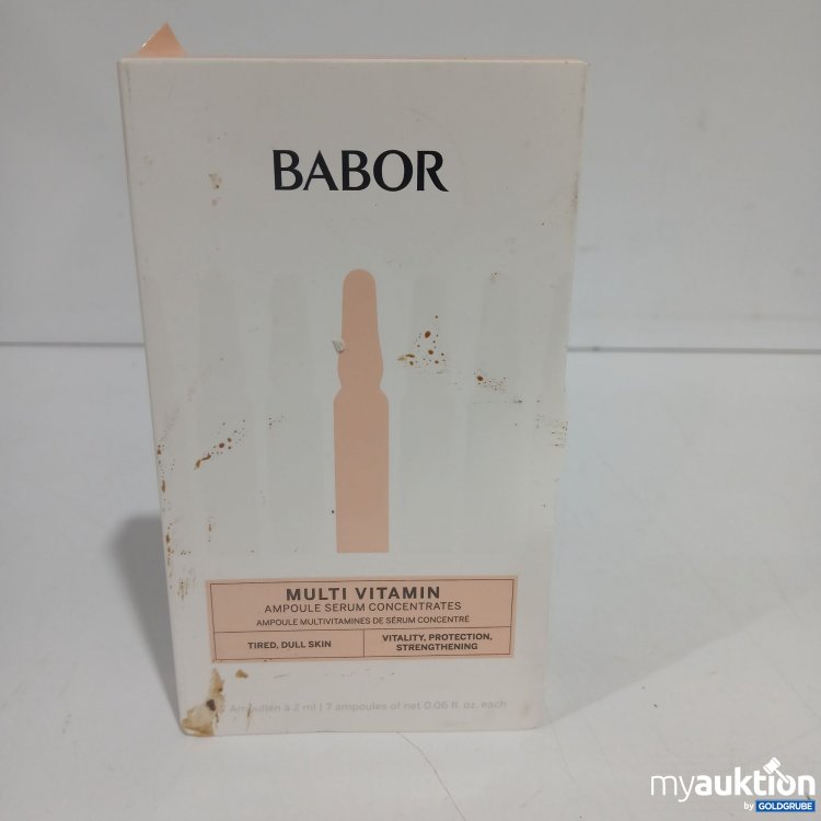 Artikel Nr. 885739 Artikel Nr. 885739: Babor Multi Vitamin Ampoule Serum Concentrates 7x2ml