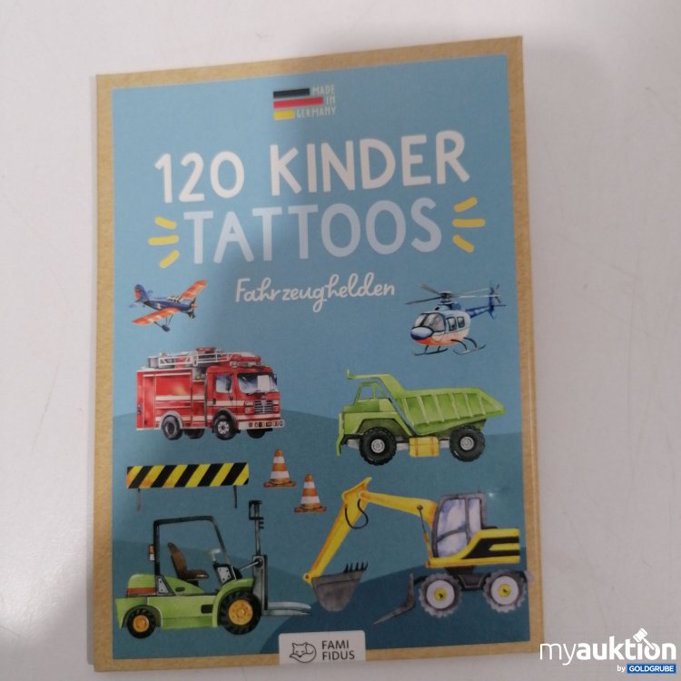 Artikel Nr. 898739 Artikel Nr. 898739: Kinder Tattoos Fahrzeughelden 120Stk
