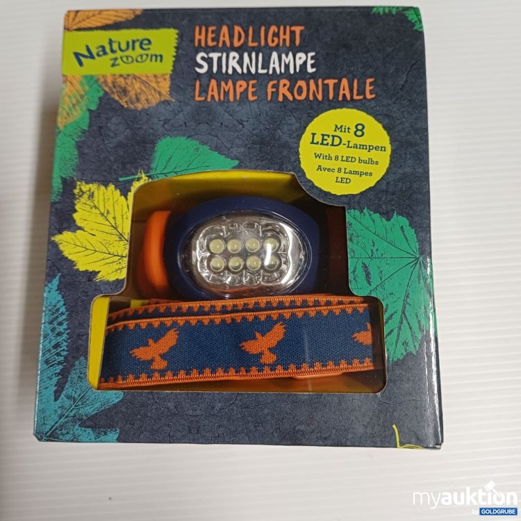 Artikel Nr. 933739 Artikel Nr. 933739: Nature Zoom Stirnlampe HEADLIGHT