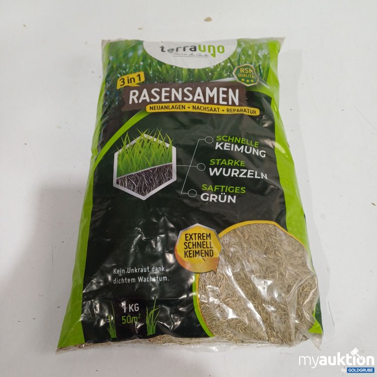 Artikel Nr. 962739: Terrauno 3in1 Rasensamen 1kg 