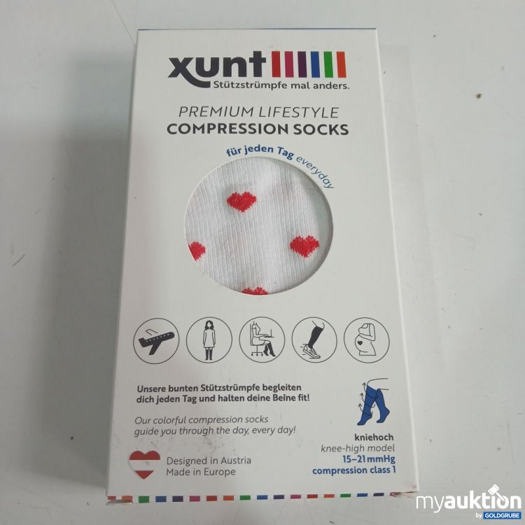 Artikel Nr. 963739: xunt Premium Lifestyle Compression Socks Kniestrümpfe