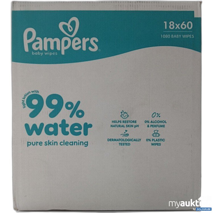 Artikel Nr. 978739: Pampers Baby Wipes 18×60Stk, Art.No. 116374