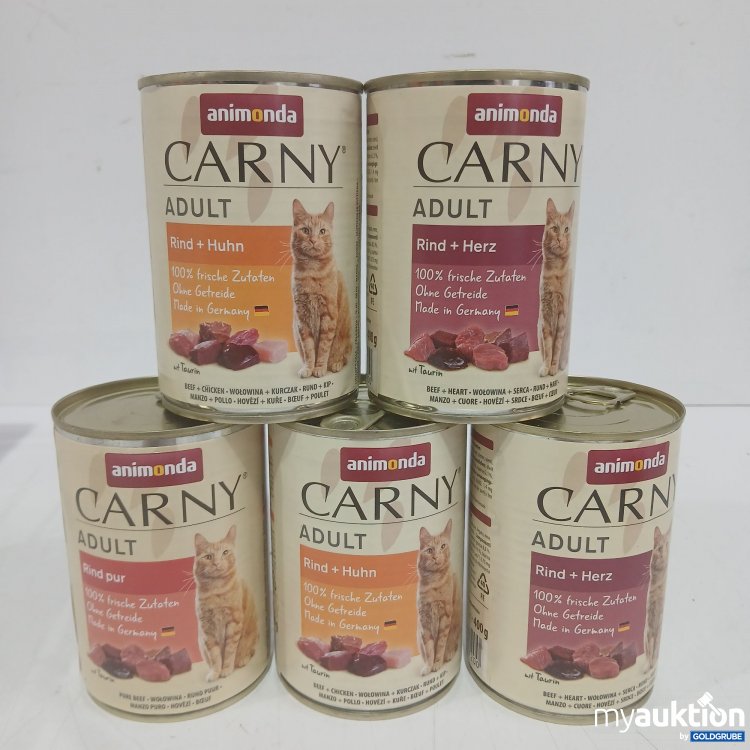 Artikel Nr. 987739: Animonda Carny Adult div. Sorten 400g 5Stk