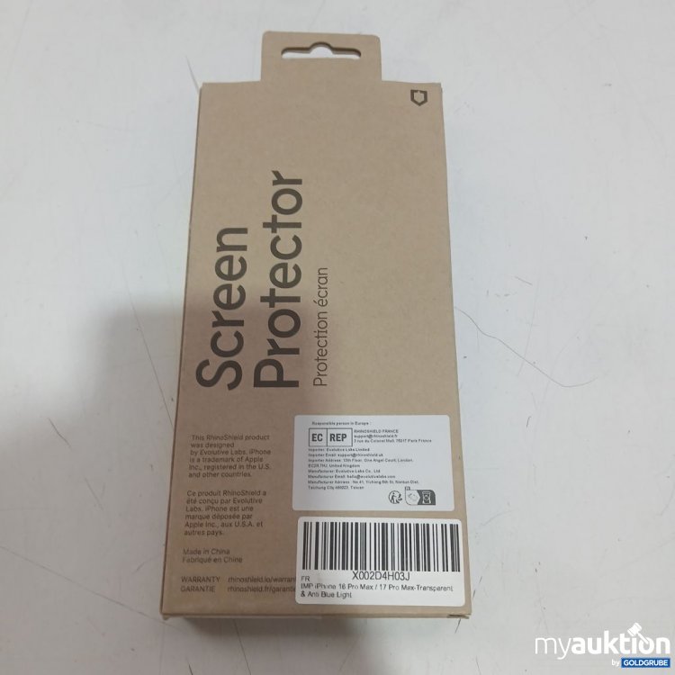 Artikel Nr. 993739: Rhinoshield 3D Impact Screen Protector iPhone 16 Pro Max / 17 Pro Max