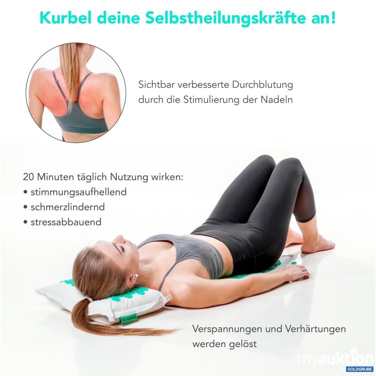 Artikel Nr. 377740 Artikel Nr. 377740: True Abundance Akupressurmatte