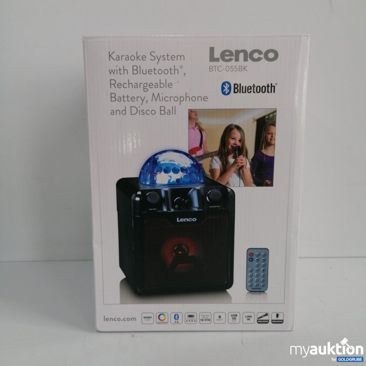 Artikel Nr. 399740 Artikel Nr. 399740: Lenco BTC 055BK Bluetooth Karaoke System
