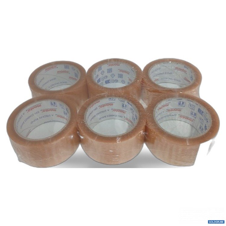 Artikel Nr. 445740 Artikel Nr. 445740: monta Paketband transparent 6Rollen