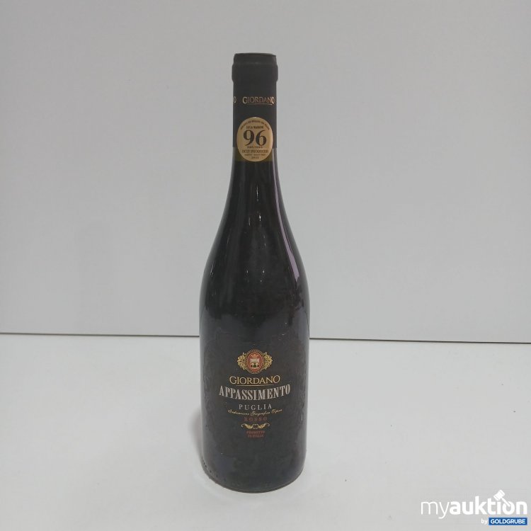Artikel Nr. 825740 Artikel Nr. 825740: Giordano Appassimento Puglia Rosso 0,75l