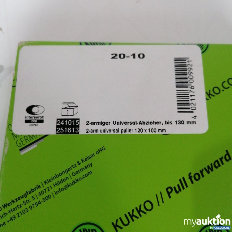 Artikel Nr. 832740 Artikel Nr. 832740: Kukko 2 armiger Universal Abzieher bis 130 mm