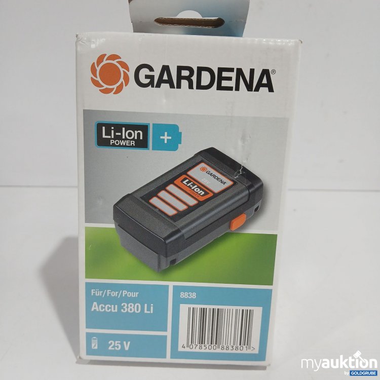 Artikel Nr. 872740 Artikel Nr. 872740: Gardena Li-Ion Power für Accu 380 Li