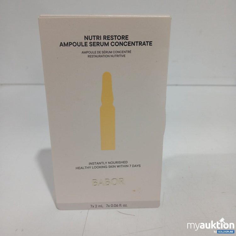 Artikel Nr. 885740: Babor Nutri Restore Ampoule Serum Concentrate 7x2ml 