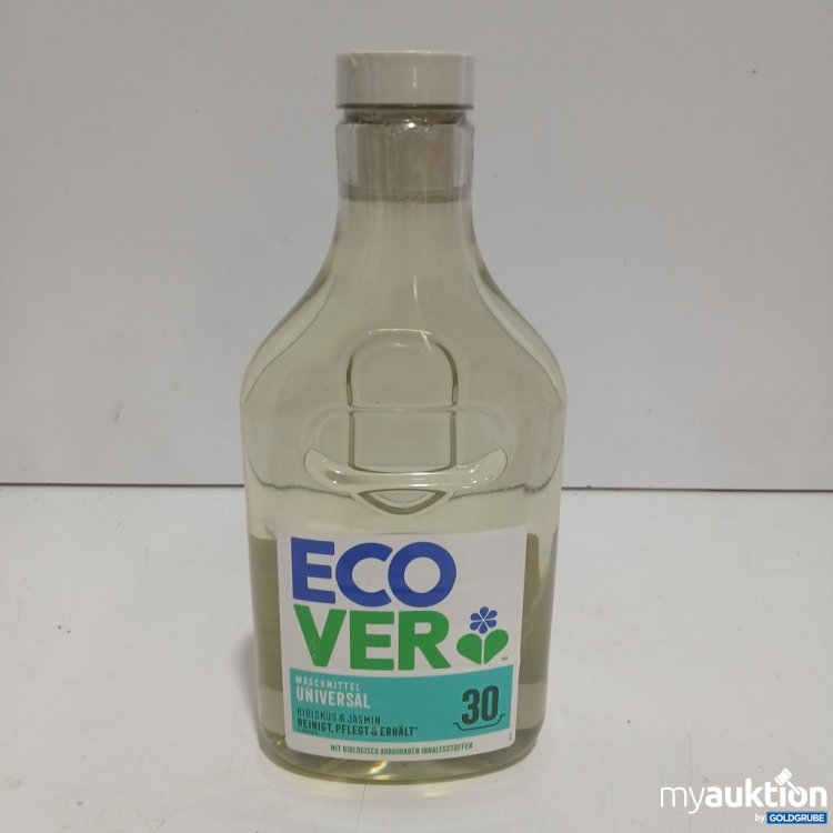 Artikel Nr. 985740: Ecover Waschmittel Universal Hibiskus & Jasmin 30 TEXT=Flüssiges mit biologisch abbaubaren Inhaltsstoffen. 1,5l