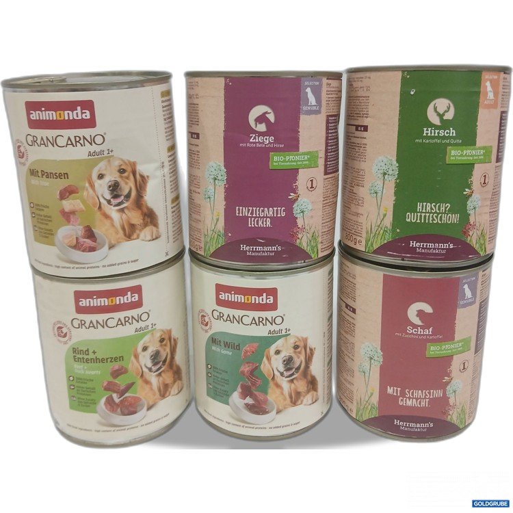 Artikel Nr. 987740: Diverses Hundefutter 800g 6Stk