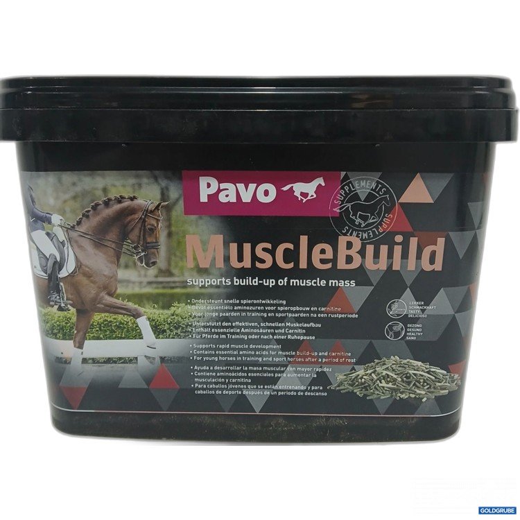 Artikel Nr. 990740: PAVO Muskelaufbau für Pferde 3kg