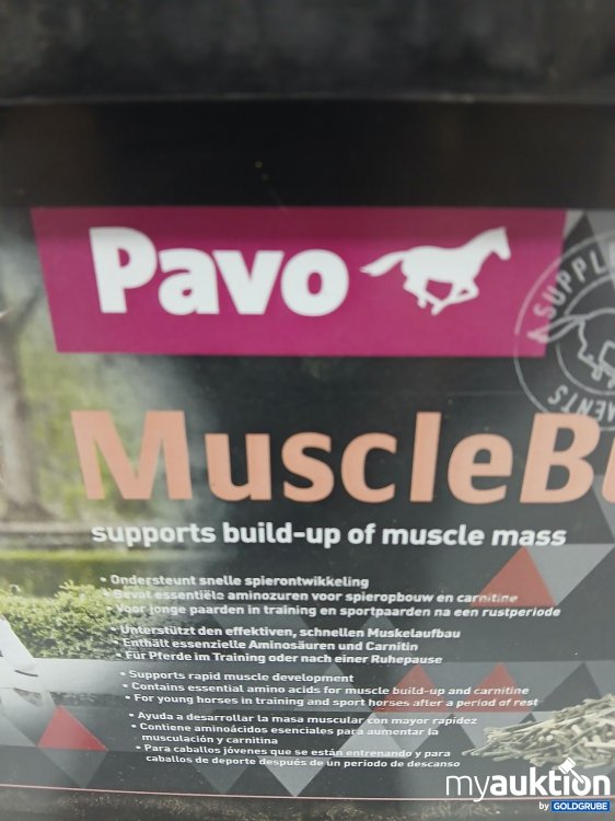 Artikel Nr. 990740: PAVO Muskelaufbau für Pferde 3kg