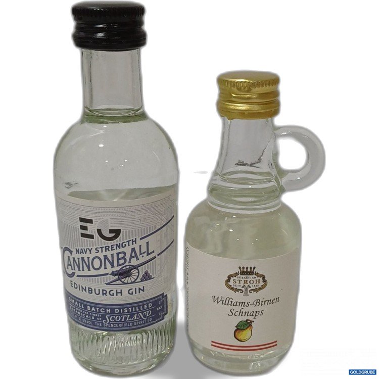 Artikel Nr. 995740 Artikel Nr. 995740: Edinburgh Chin 50ml + Williams-Birnen-Schnaps 40ml