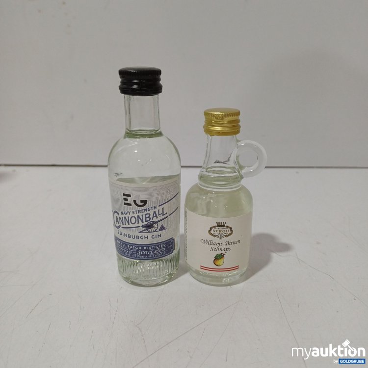 Artikel Nr. 995740 Artikel Nr. 995740: Edinburgh Chin 50ml + Williams-Birnen-Schnaps 40ml