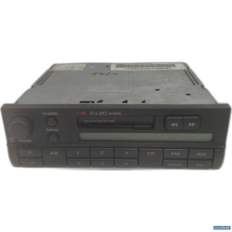 Artikel Nr. 997740 Artikel Nr. 997740: Grundig Kassettenradio VW Beta 4 VWZ2Z2S5430545