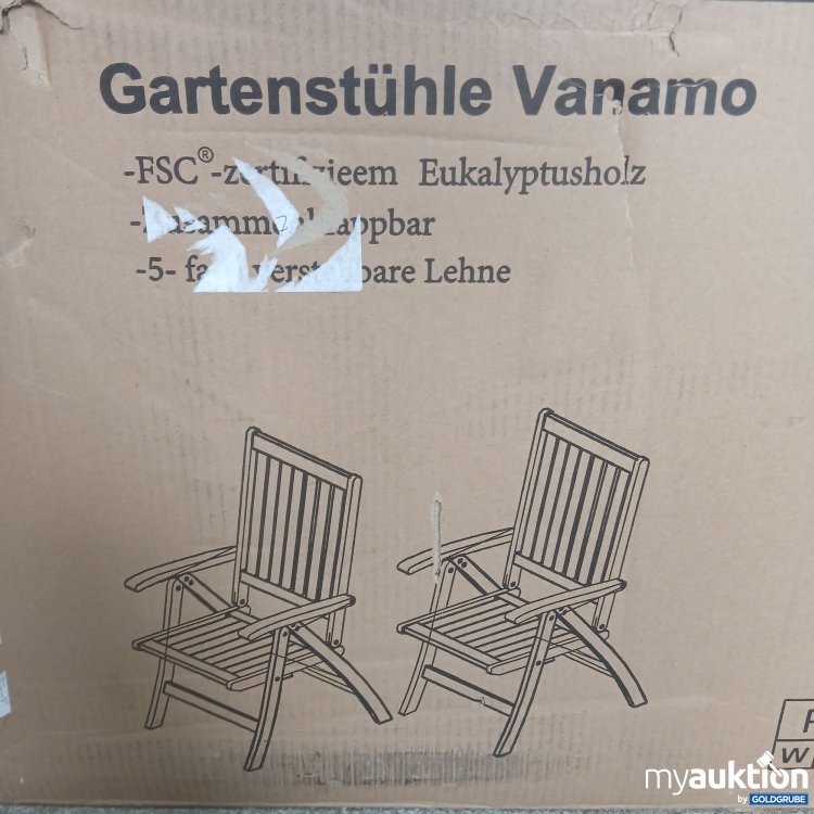 Artikel Nr. 439741: DeubaXXL Casaria Gartenstühle Vanamo 109134 