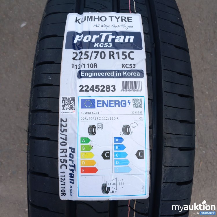 Artikel Nr. 520741 Artikel Nr. 520741: Kumho Tyre Por Tran KC53, 225/70 R15C