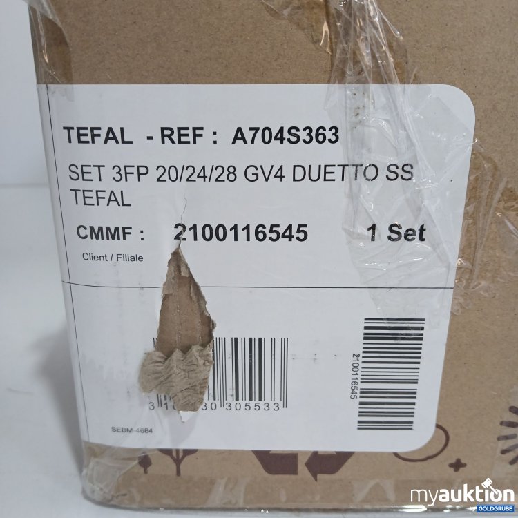 Artikel Nr. 833741 Artikel Nr. 833741: Tefal Set 3FP 20/24/28 GV4 Duetto SS
