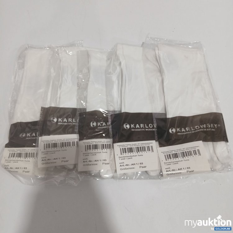Artikel Nr. 871741: Karlowsky Servierhandschuh Tunis 5Paar 