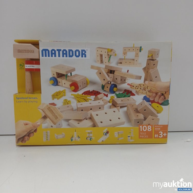 Artikel Nr. 959741: MATADOR Baukasten 108 Teile ab 3 jahre 