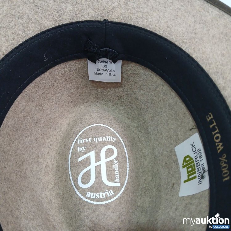 Artikel Nr. 961741: Handler Hut 100% Wolle