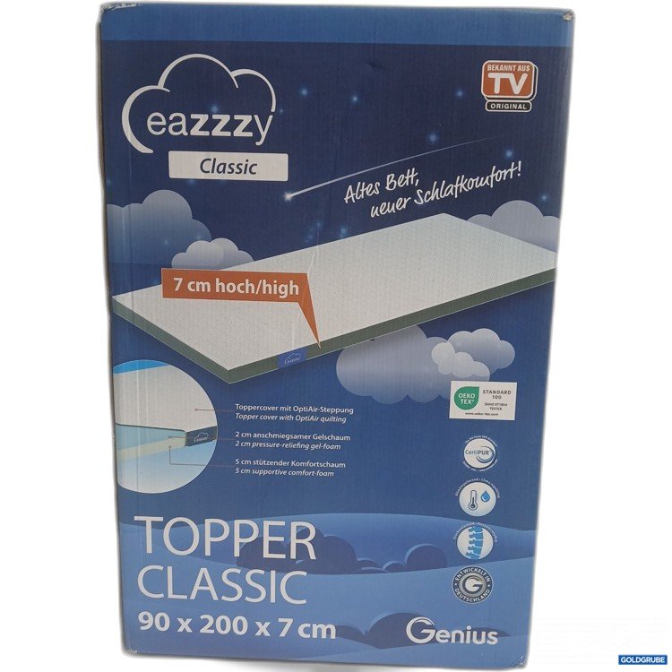 Artikel Nr. 969741: Genius Eazzy Classic Topper 90x200x7cm 