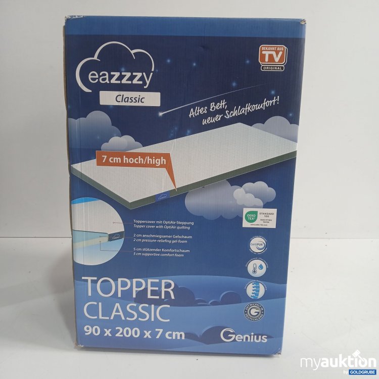 Artikel Nr. 969741: Genius Eazzy Classic Topper 90x200x7cm 