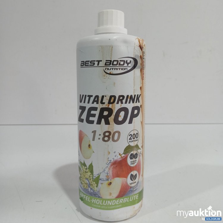 Artikel Nr. 977741 Artikel Nr. 977741: Best Body Vital Drink Zerop 1:80 Apfel-Holunderblüte 1L