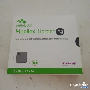 Auktion Mölnlycke Mepilex Border AG 10x10cm 