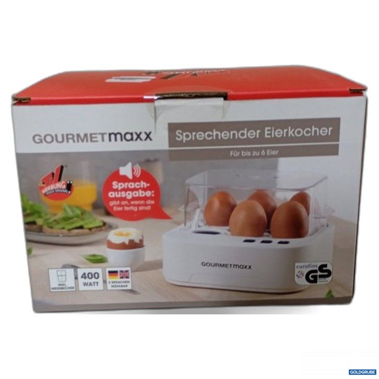 Artikel Nr. 469742 Artikel Nr. 469742: GOURMETmaxx Eierkocher für bis zu 6 Eier