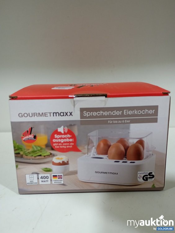 Artikel Nr. 469742 Artikel Nr. 469742: GOURMETmaxx Eierkocher für bis zu 6 Eier