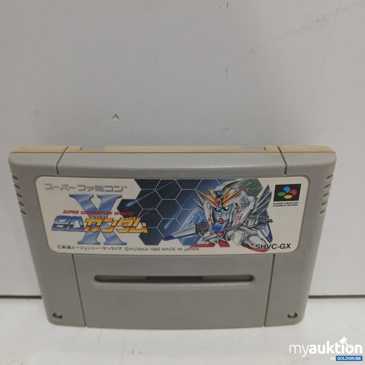 Artikel Nr. 470742: Super Famicom Spiel Gachapon World 3D Gundam X