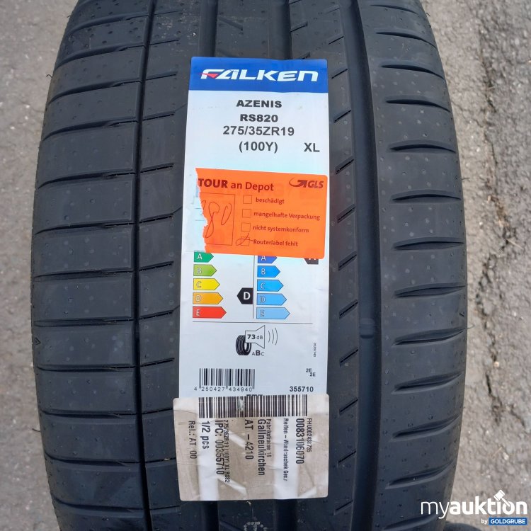 Artikel Nr. 520742 Artikel Nr. 520742: Falken Azenis RS820, 275/35ZR19 XL