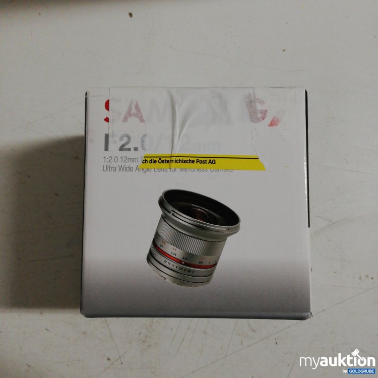 Artikel Nr. 714742: Smyang F2.0/12mm Ultra Wide Angle Lens for Mirrorless Camera