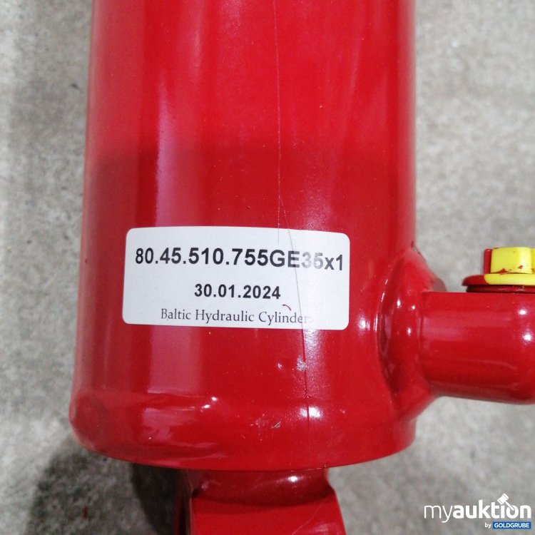 Artikel Nr. 795742 Artikel Nr. 795742: Baltic Hydraulic Cylinder 80-45-510-755GE35x1 RAL3001