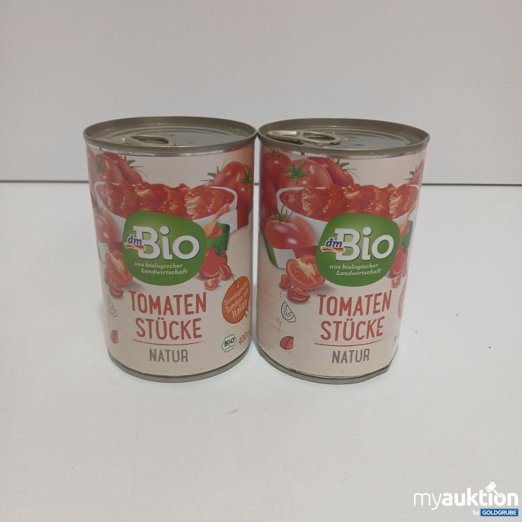Artikel Nr. 834742 Artikel Nr. 834742: Bio Tomaten Stücke Natur 2x400g